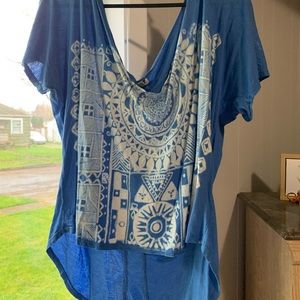 Off the shoulder shirt